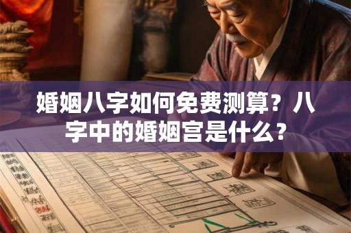 婚姻八字如何免费测算?八字中的婚姻宫是什么? 婚姻八字如何免费测算?八字中的婚姻宫是什么?