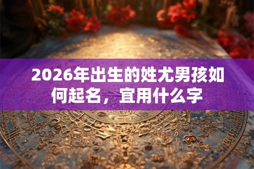 2026年出生的姓尤男孩如何起名，宜用什么字