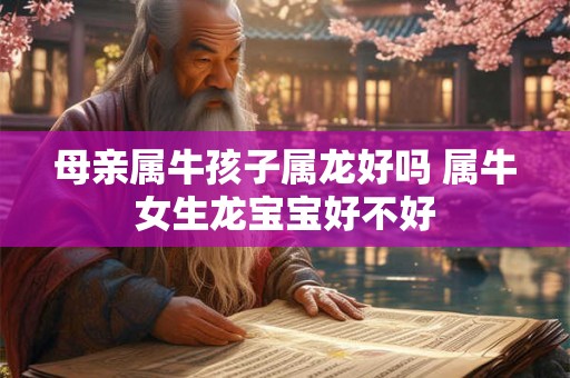 母亲属牛孩子属龙好吗 属牛女生龙宝宝好不好 母亲属牛孩子属龙好吗 属牛女生龙宝宝好不好