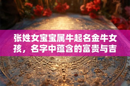 张姓女宝宝属牛起名金牛女孩，名字中蕴含的富贵与吉祥