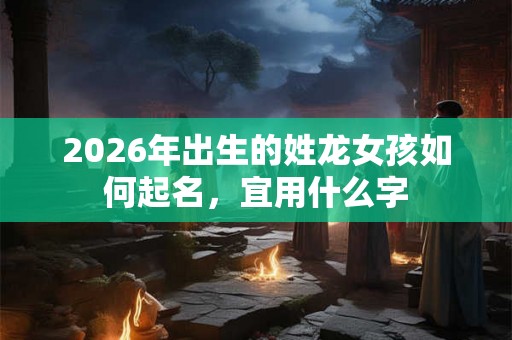 2026年出生的姓龙女孩如何起名，宜用什么字