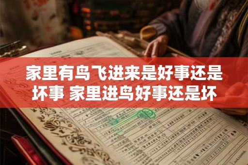 家里有鸟飞进来是好事还是坏事 家里进鸟好事还是坏事