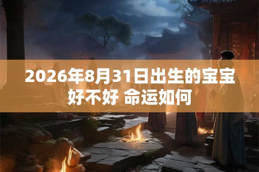 2026年8月31日出生的宝宝好不好 命运如何 2026年8月31日出生的宝宝好不好 命运如何