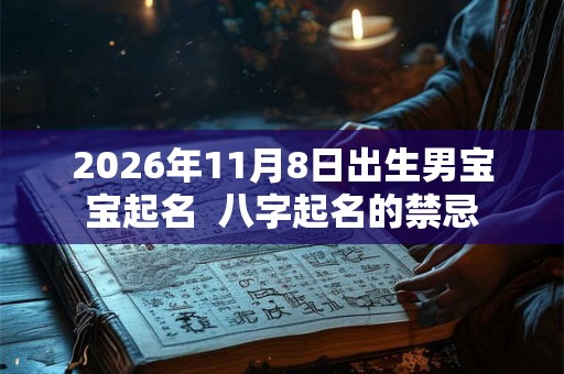 2026年11月8日出生男宝宝起名  八字起名的禁忌