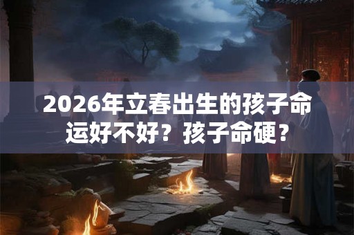 2026年立春出生的孩子命运好不好？孩子命硬？