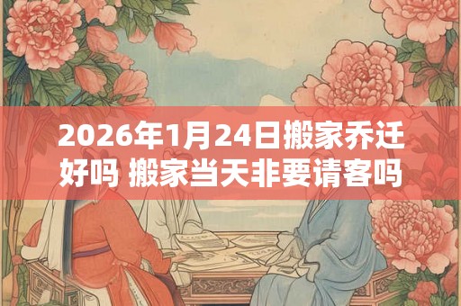 2026年1月24日搬家乔迁好吗 搬家当天非要请客吗
