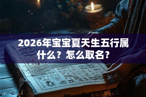 2026年宝宝夏天生五行属什么？怎么取名？