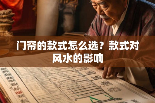 门帘的款式怎么选？款式对风水的影响