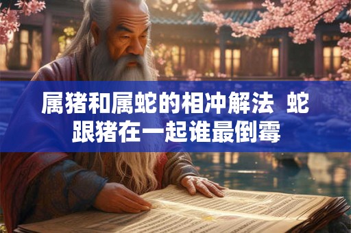 属猪和属蛇的相冲解法  蛇跟猪在一起谁最倒霉