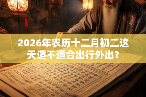2026年农历十二月初二这天适不适合出行外出？