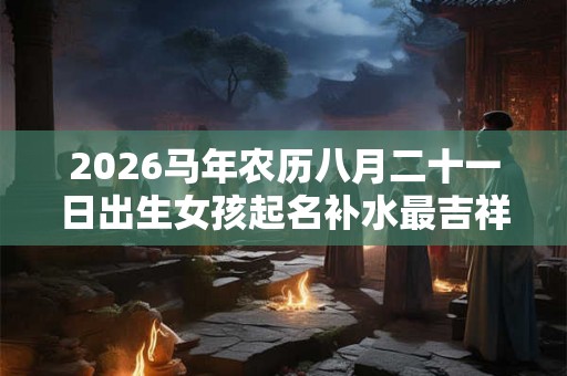 2026马年农历八月二十一日出生女孩起名补水最吉祥的字