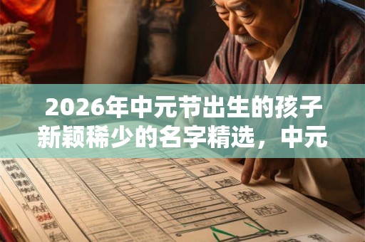 2026年中元节出生的孩子新颖稀少的名字精选,中元节出生是天胎? 2026年中元节出生的孩子新颖稀少的名字精选,中元节出生是天胎?