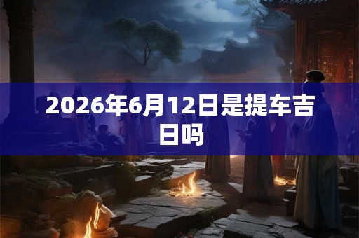2026年6月12日是提车吉日吗