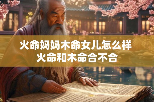 火命妈妈木命女儿怎么样 火命和木命合不合