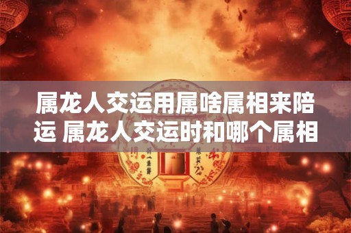属龙人交运用属啥属相来陪运 属龙人交运时和哪个属相接触好