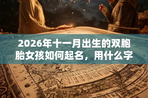 2026年十一月出生的双胞胎女孩如何起名,用什么字比较好 2026年十一月出生的双胞胎女孩如何起名,用什么字比较好