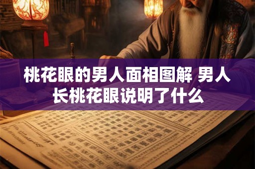 桃花眼的男人面相图解 男人长桃花眼说明了什么
