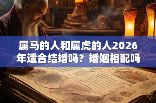 属马的人和属虎的人2026年适合结婚吗?婚姻相配吗? 属马的人和属虎的人2026年适合结婚吗?婚姻相配吗?