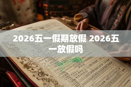 2026五一假期放假 2026五一放假吗