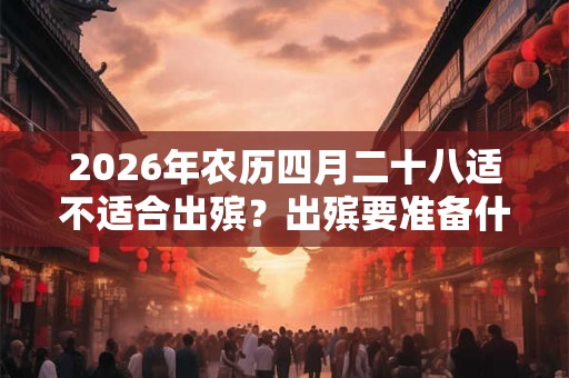 2026年农历四月二十八适不适合出殡?出殡要准备什么? 2026年农历四月二十八适不适合出殡?出殡要准备什么?