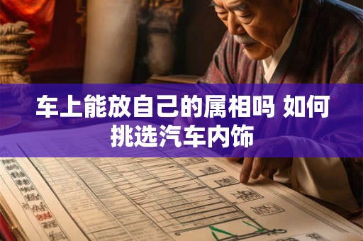 车上能放自己的属相吗 如何挑选汽车内饰 车上能放自己的属相吗 如何挑选汽车内饰