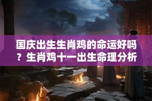 国庆出生生肖鸡的命运好吗？生肖鸡十一出生命理分析！