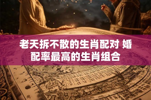 老天拆不散的生肖配对 婚配率最高的生肖组合