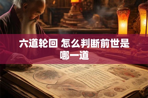 六道轮回 怎么判断前世是哪一道