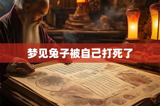 梦见兔子被自己打死了 梦见兔子被自己打死了