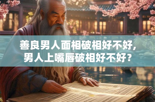 善良男人面相破相好不好,男人上嘴唇破相好不好？