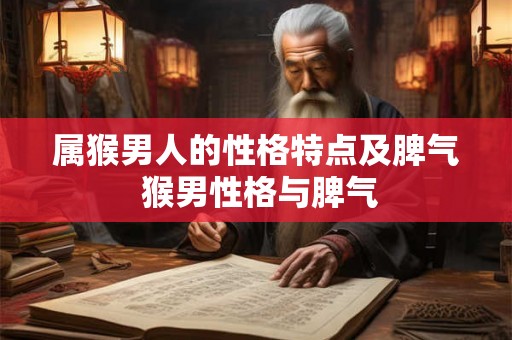 属猴男人的性格特点及脾气 猴男性格与脾气