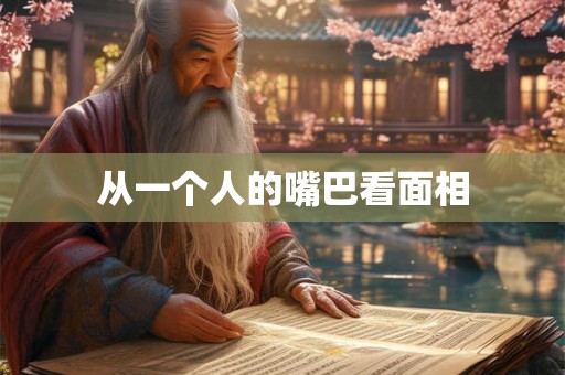 从一个人的嘴巴看面相