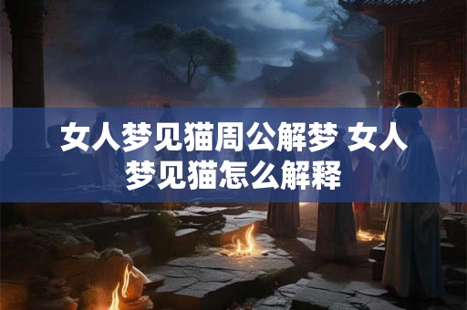女人梦见猫周公解梦 女人梦见猫怎么解释