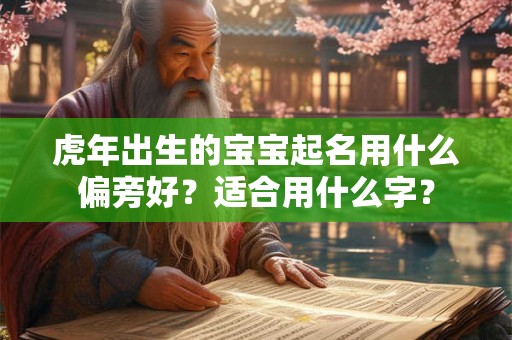 虎年出生的宝宝起名用什么偏旁好？适合用什么字？