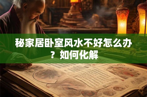 秘家居卧室风水不好怎么办？如何化解