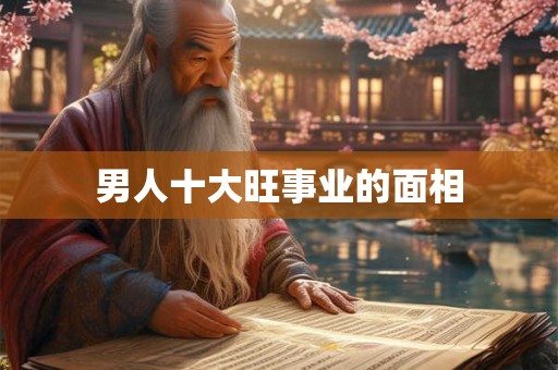 男人十大旺事业的面相
