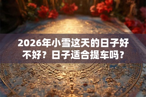 2026年小雪这天的日子好不好？日子适合提车吗？