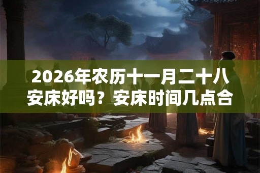 2026年农历十一月二十八安床好吗？安床时间几点合适？