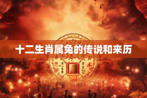 十二生肖属兔的传说和来历