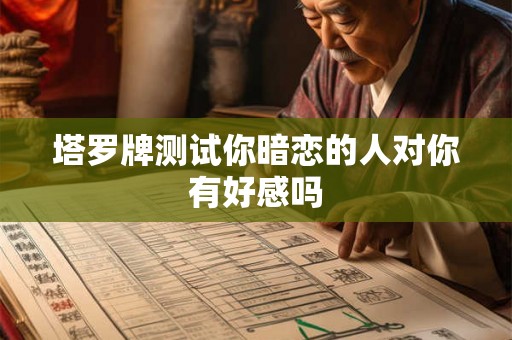 塔罗牌测试你暗恋的人对你有好感吗