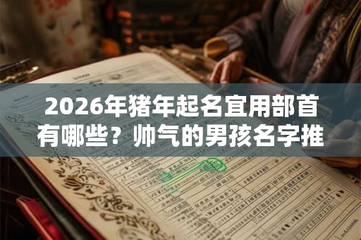 2026年猪年起名宜用部首有哪些？帅气的男孩名字推荐