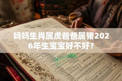 妈妈生肖属虎爸爸属猪2026年生宝宝好不好？