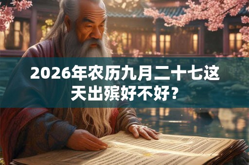 2026年农历九月二十七这天出殡好不好？