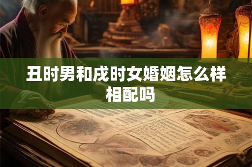 丑时男和戌时女婚姻怎么样  相配吗