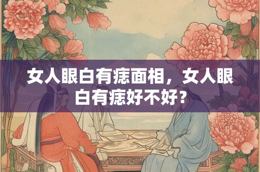 女人眼白有痣面相，女人眼白有痣好不好？