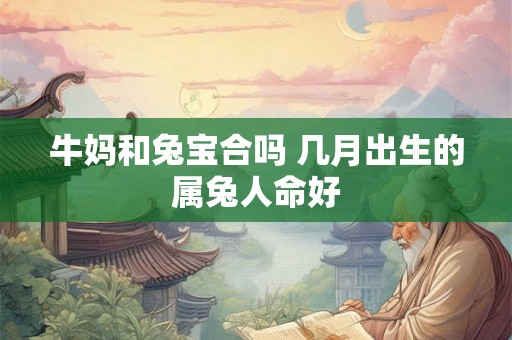 牛妈和兔宝合吗 几月出生的属兔人命好 牛妈和兔宝合吗 几月出生的属兔人命好