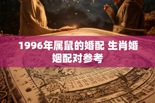 1996年属鼠的婚配 生肖婚姻配对参考