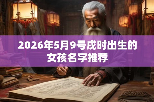 2026年5月9号戌时出生的女孩名字推荐