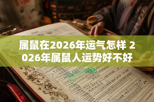 属鼠在2026年运气怎样 2026年属鼠人运势好不好