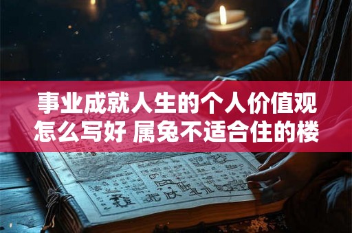 事业成就人生的个人价值观怎么写好 属兔不适合住的楼层